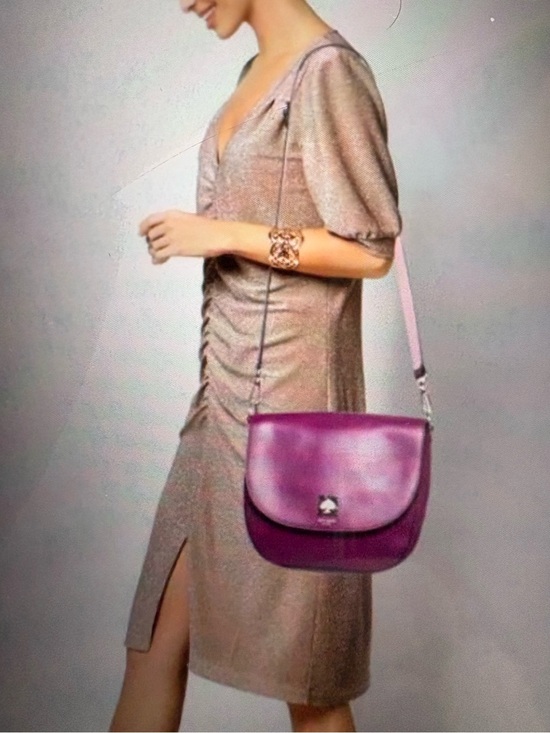 kate spade Handbags - ♥️♥️KATE SPADE DOREEN BOND STREET RED PLUM LEATHER CROSSBODY BAG!♥️♥️
